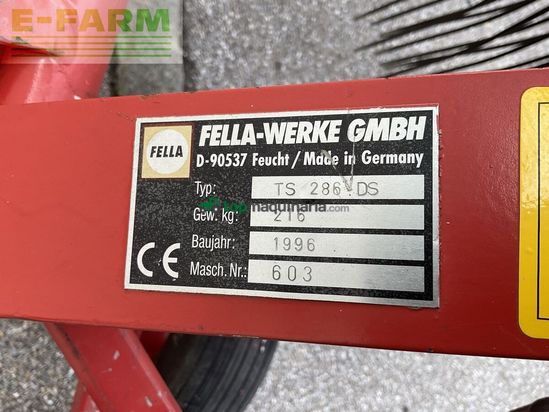 Henificador - Fella - td286 ds