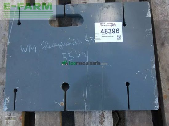 Telescopica - Weidemann - heckgewichte zu 4512