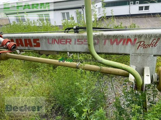 Rastrillo - Claas - liner 1550 twin profil