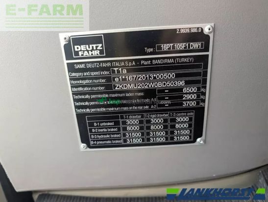 Tractor agrícola - Deutz-Fahr - 5105 keyline gs