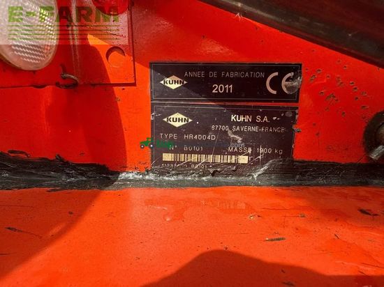 Grada rotativa - Kuhn - hr4004d