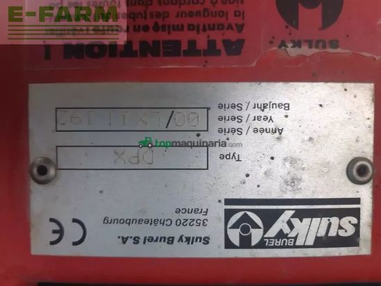 Esparcidor - Sulky-Burel - dpx 1800 expert