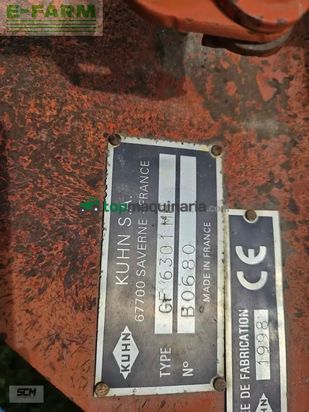 Henificador - Kuhn - gf 6301 mh digidrive
