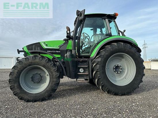 Tractor agrícola - Deutz-Fahr - 6190ttv fh+fzw+fl konsolen stoll