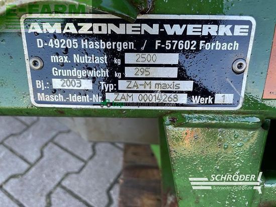 Esparcidor - Amazone - za-m maxis 2500