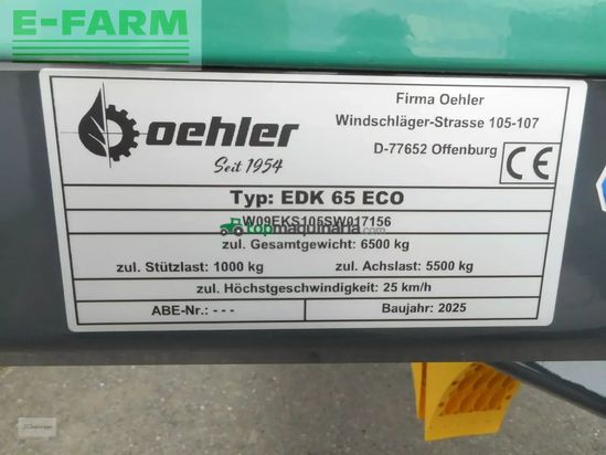 Volquet - Oehler - edk 65 eco