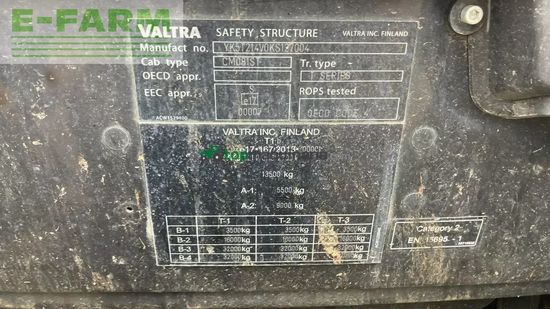 Tractor agrícola - Valtra - t 214 v smarttouch