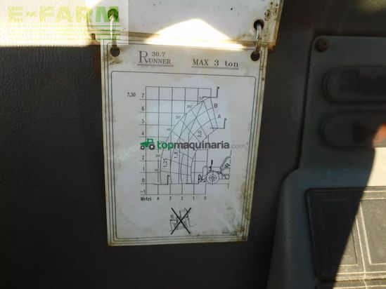 Telescopica - Dieci - 30.7 runner ( 3 tonnen, 7,3 meter )
