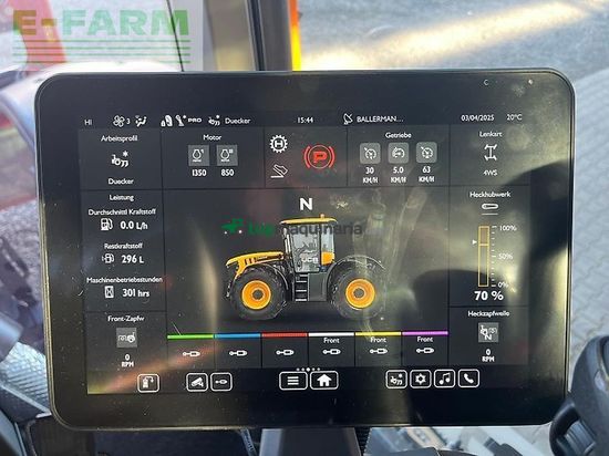 Tractor agrícola - JCB - 4220 fastrac icon kommunal