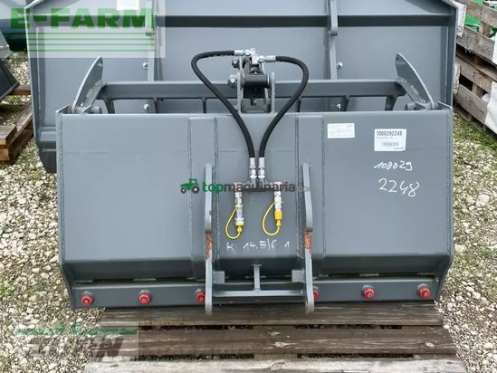 Minicargadora - kramer - dunggabel mit niederhalter 1,3