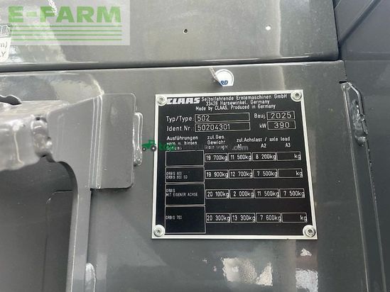 Cosechadora de Cereal - Claas - sf-häcksler claas jaguar 940