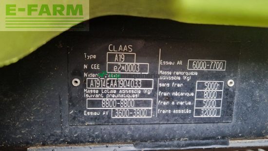 Tractor agrícola - Claas - arion 620