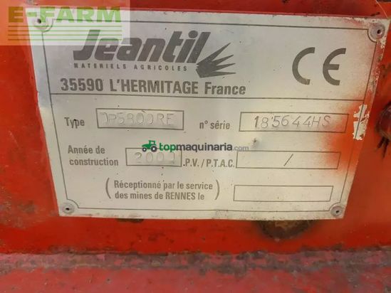 Remolqu esparcidor - Jeantil - dp 5800 re