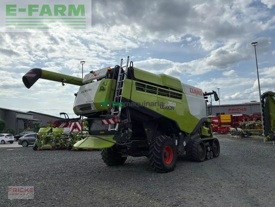 Cosechadora de Cereal - Claas - lexion 760 tt allrad