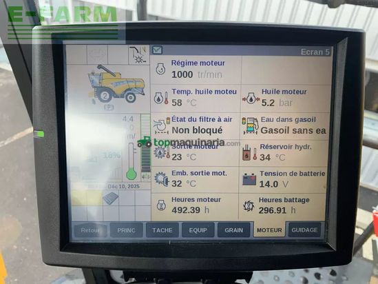 Cosechadora de Cereal - New Holland - cx 8.70