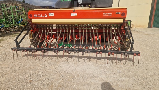 Sembradora en línea convencional - Sola - Supersem 888