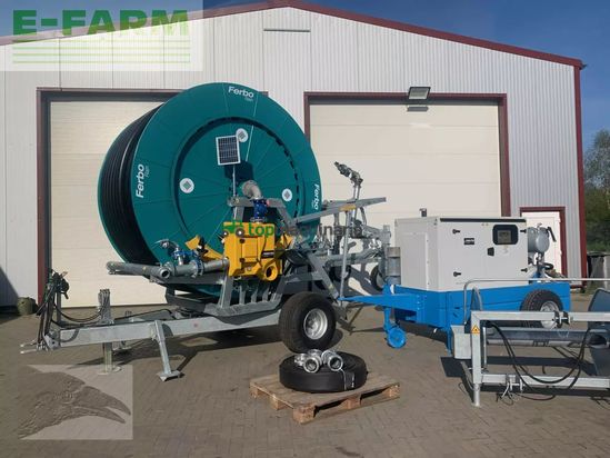 Riego -  - komplette anlage, trommel, aggregat, schläuch, schlauchhaspel