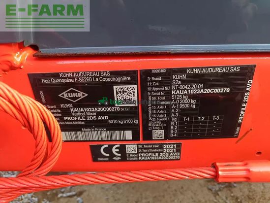 Remolqu esparcidor - Kuhn - profile 16.2 ds