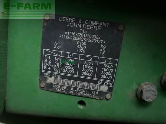 Tractor agrícola - John Deere - 6120m