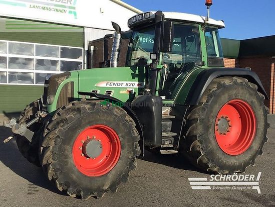Tractor agrícola - Fendt - 820 vario tms