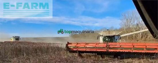 Cosechadora de Cereal - Claas - sonnblumenschneidwerk v1200 mit wagen