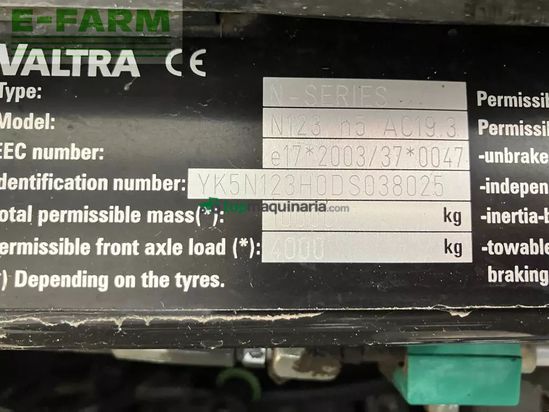 Tractor agrícola - Valtra - n123