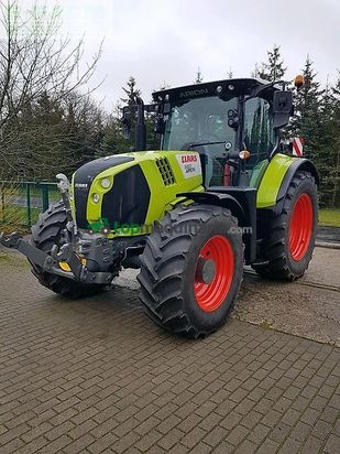 Tractor agrícola -  - traktor claas arion 660 mit frontzapfwelle