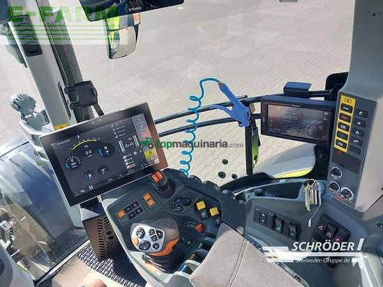 Tractor agrícola - Claas - axion 870 cmatic | frontzapfwelle | rtk