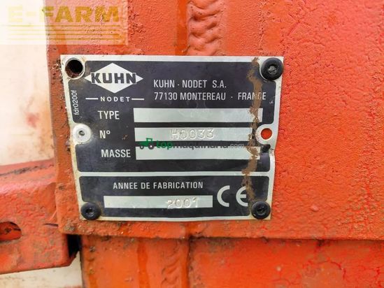 Atomizador - Kuhn - porter pk d 1200 l. / 21 m.