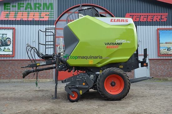 Empacadora gigant - Claas - variant 585 rc pro