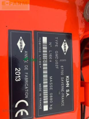 Cortacésped manual - Kuhn - gmd 802 f