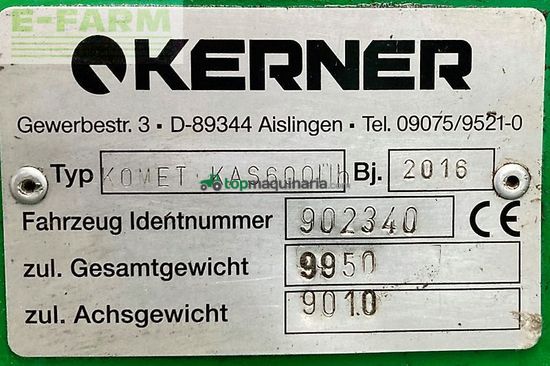 Cultivador - Kerner - komet kas 600 üh