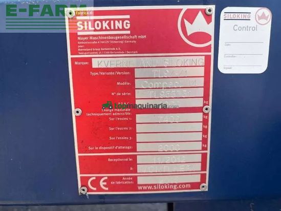 Remolqu esparcidor - Siloking - compact 14