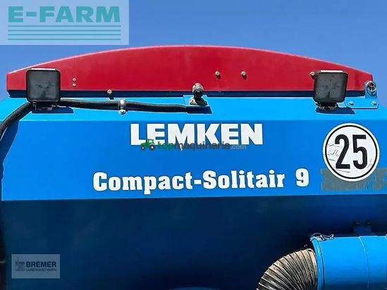 Combinado de siembra - Lemken - compact solitair h-9/300 nur 2.360ha