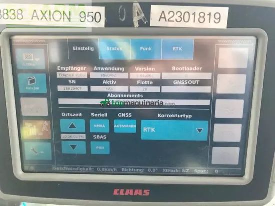 Tractor agrícola - Claas - axion 950 cmatic cebis CMATIC CEBIS