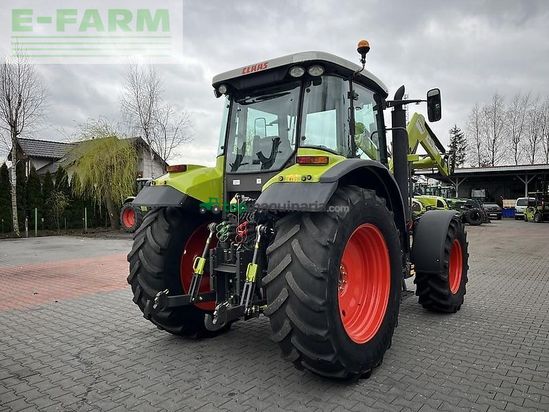 Tractor agrícola - Claas - ares 617 atz + claas fl120 ATZ