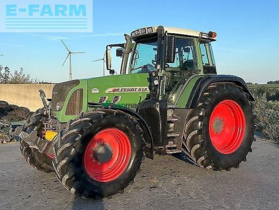 Tractor agrícola - Fendt - 818 vario com2