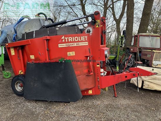 Remolqu esparcidor - Trioliet - gigant 500