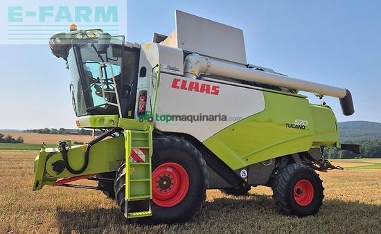 Cosechadora de Cereal - Claas - tucano 570