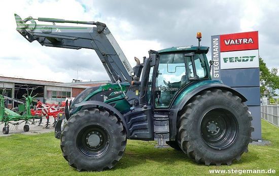 Tractor agrícola - Valtra - t144 versu frontlader