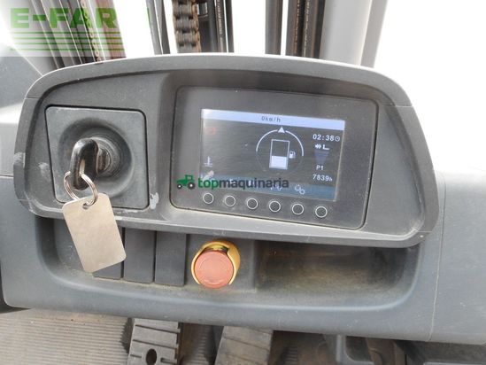 Elevadora - Jungheinrich - dfg425s triplex 4,4m + ss + 4. kreis