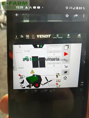 Empacadora gigant - Fendt - rotana 160 v combi