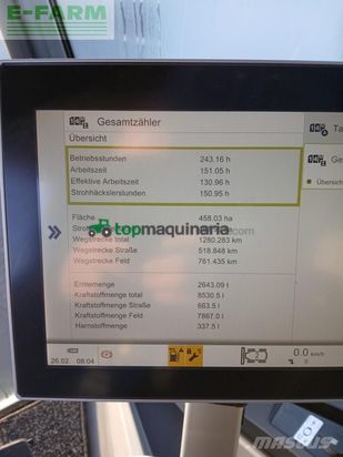 Cosechadora de Cereal - Claas - lexion 7500 tt