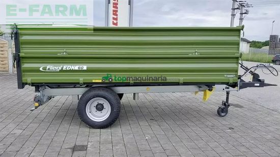 Volquet - Fliegl - edk 60 fox + 1. aufbau