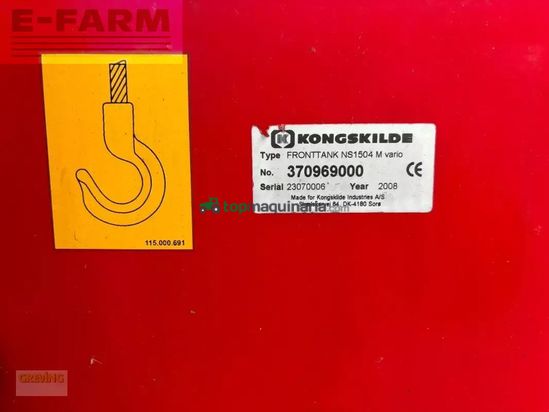 Sembradora monograno mecanica -  - aeromat 8-reihig + fronttank