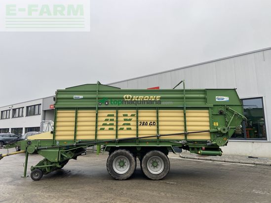 Cinta transportadora de forraje - Krone - ax 280 gd