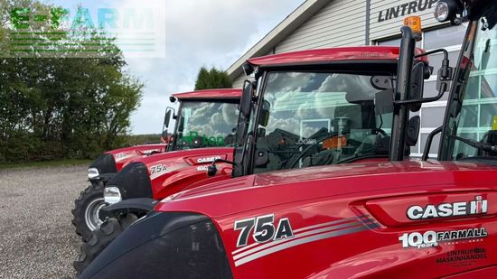 Tractor agrícola - Case IH - farmall 75 a med vendegear og brede hjul