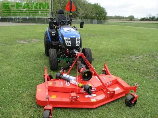 Tractor agrícola - Solis - 26 hst med frontlift,front pto og turf æk