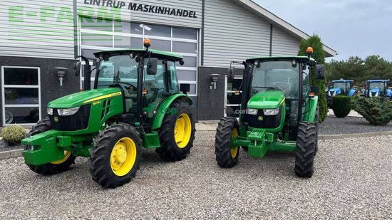 Tractor agrícola - John Deere - 5075e med aircondition og vendegear