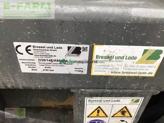 Minicargadora - Bressel und Lade - buck rake